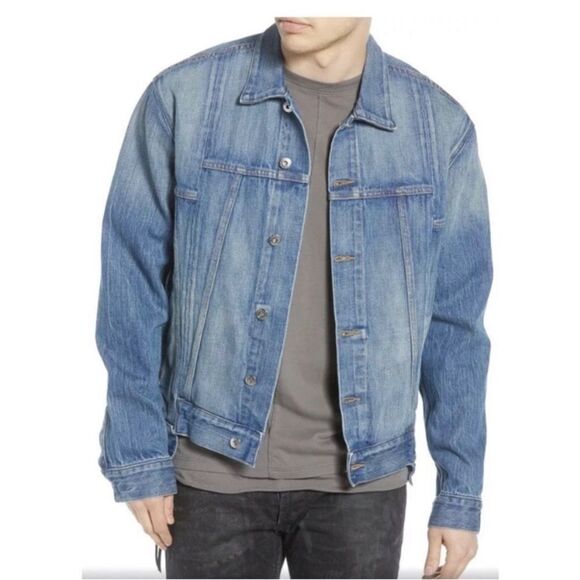 MRCLA Denim jacket long sleeve indigojacket size M
